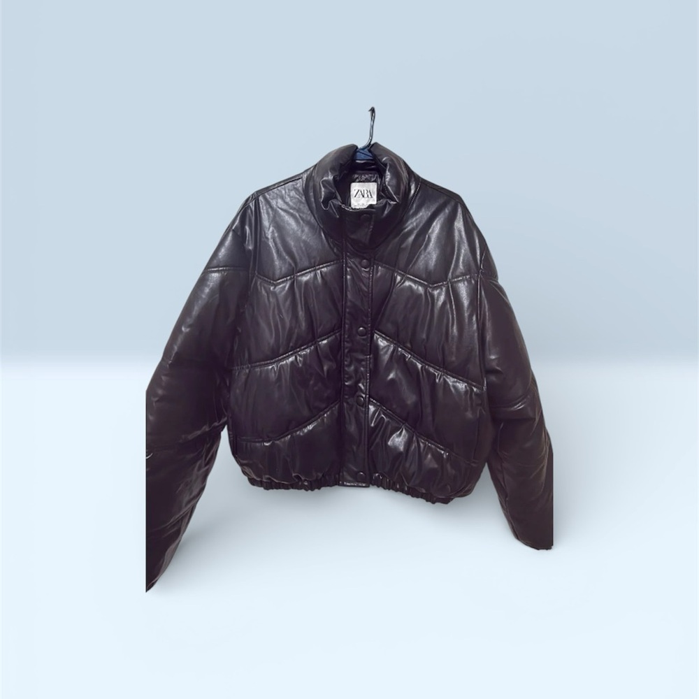Zara Bomber Puffy Jacket